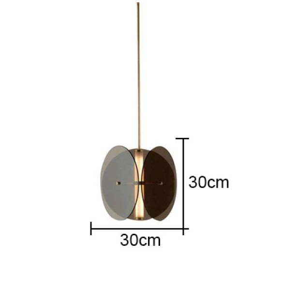 Fashion Modern Minimalist Living Room Acrylic Dining Room Chandelier Creative Designer Nordic Bedroom Led Pendant Lighting