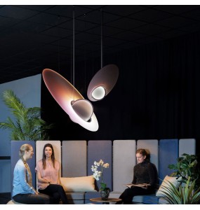 Nordic Milky Way Planet Satellite Restaurant Chandelier Modern Minimalist Pendant Lighting Hall Bedroom Bedside Hanging Lamp