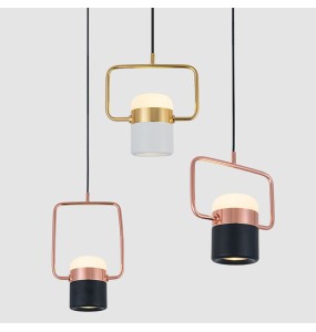 Nordic Modern Simple Restaurant Chandelier Simple Bar dinning room Bedside Lamp Bedroom Led Small Pendant Lighting For Home