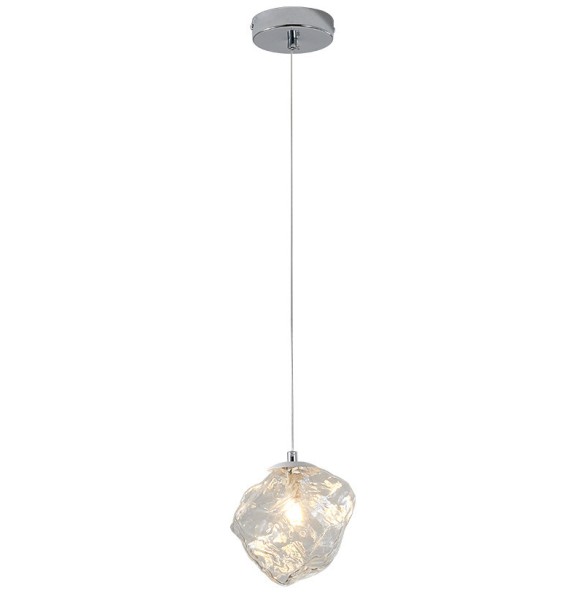 Modern Minimalist Nordic Corridor Hanging Line Imitation Ice Cube Chandelier Aisle Hanging Lamp Creative Entrance Home Led Light