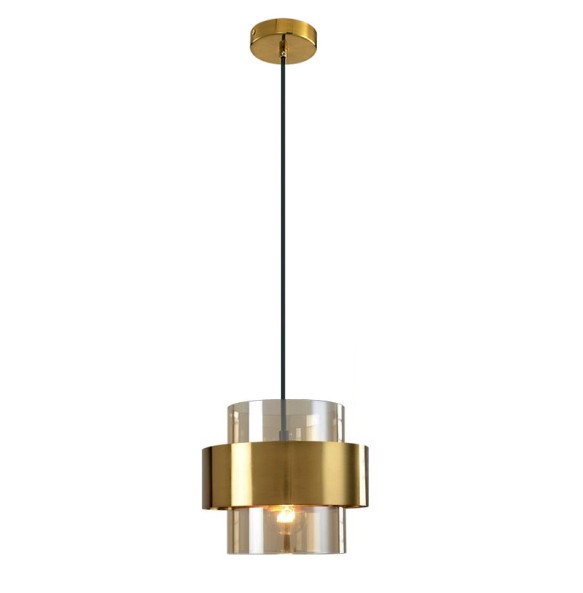 Nordic Modern Minimalist Transparent Glass Small Chandelier Bedroom Study Restaurant Lighting